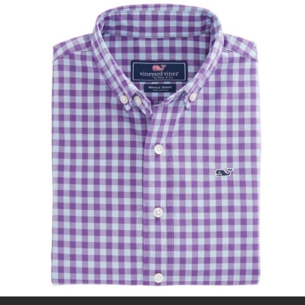 08. Vineyard Vines gingham shirt